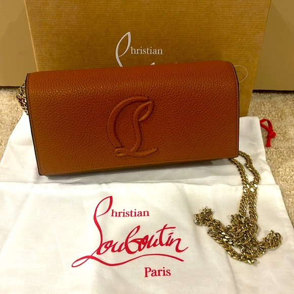 Christian Louboutin by my side, leather wallet on a chain - Picture 2 of 10
